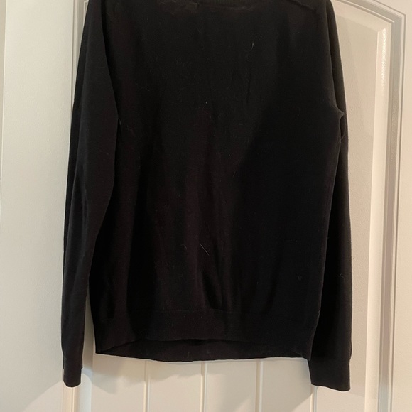 Gap v neck fitted knit pullover cotton wool blend size medium - Picture 2 of 3